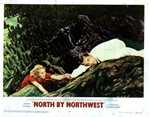 Holding Hands Prints: NORTH BY NORTHWEST, Eva Marie Saint, Cary Grant, 1959