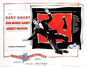 Posbyb Prints: NORTH BY NORTHWEST, from left, Cary Grant, Eva Marie Saint, 1959