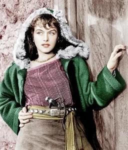 Armed Prints: NORTH WEST MOUNTED POLICE, Paulette Goddard, 1940