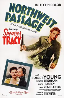 Clothes Prints: NORTHWEST PASSAGE, US poster art