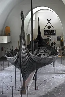 Norge Prints: NORWAY. Oslo. Vikingskipshuset (Viking Ship Museum)