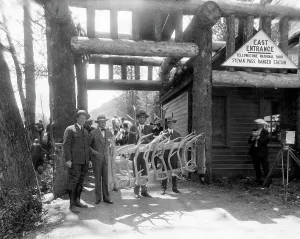 Emerson Prints: Notables show up to celebrate the opening of Yellowstone National Park for the season