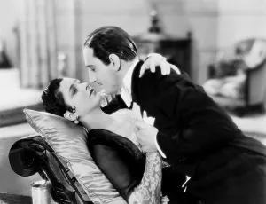 Spit Curls Prints: A NOTORIOUS AFFAIR, from left, Kay Francis, Basil Rathbone, 1930