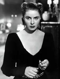 Rolled Hair Prints: NOTORIOUS, Ingrid Bergman, 1946
