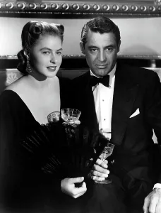 Drinking Glasses Prints: NOTORIOUS, Ingrid Bergman, Cary Grant, 1946