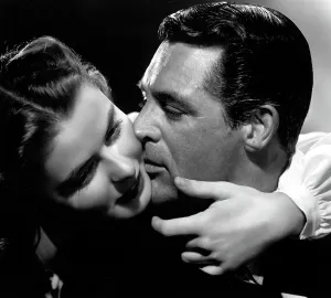 NOTORIOUS, Ingrid Bergman, Cary Grant, 1946