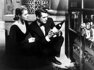 Wine Bottle Prints: NOTORIOUS, Ingrid Bergman, Cary Grant, 1946