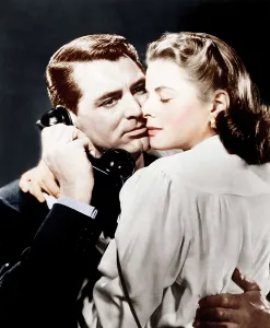 Cleft Chin Prints: NOTORIOUS, from left: Cary Grant, Ingrid Bergman, 1946