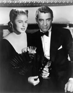 Black Tie Prints: NOTORIOUS, from left, Ingrid Bergman, Cary Grant, 1946