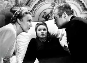 Plotting Prints: NOTORIOUS, Madame Leopoldine Konstantin, Ingrid Bergman, Claude Rains, 1946