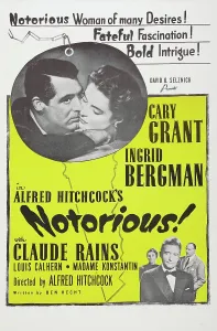 Louis Prints: NOTORIOUS, US poster art, top: Cary Grant