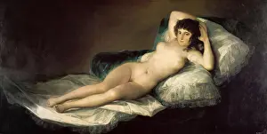 Goya Prints: The Nude Maja (La Maja desnuda)
