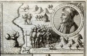 Indigenist Prints: NUEZ DE BALBOA, Vasco (1475-1517)