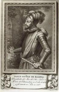 Panama Prints: NUEZ DE BALBOA, Vasco (1475-1517)