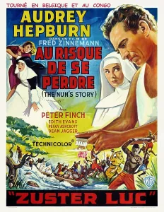 Hepburn Prints: THE NUN'S STORY, (aka AU RISQUE DE SE PERDRE)