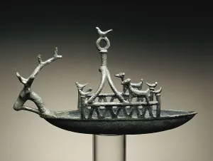 Age Of Metals Art Prints: Nuraghian art. Bronze Age. Sculpture on bronze