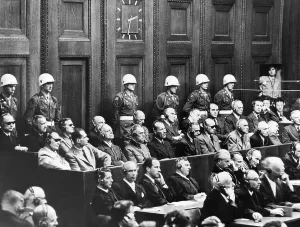 Trial Prints: Nuremberg Trials, (first row) Hermann Goering