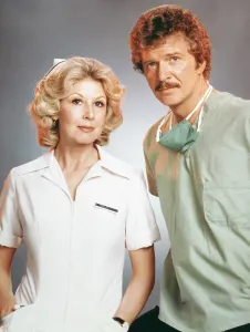 Learned Prints: NURSE, from left: Michael Learned, Robert Reed, 1981-82