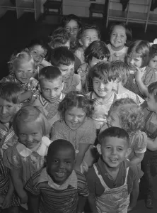 Brooklyn Prints: Nursery children at a Red Hook