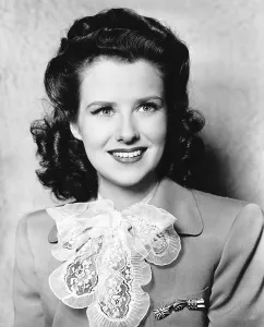Ruffled Collar Prints: OBLIGING YOUNG LADY, Ruth Warrick