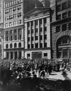 Financial Prints: Ocean Cable-Western Union Building at 38-40 Broad Street in the Financial District of Manhattan in New York City