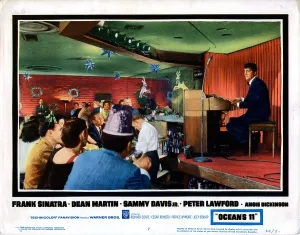 Pianist Prints: OCEAN'S ELEVEN, (aka OCEAN'S 11), Dean Martin, (right), 1960