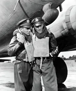 Hugh Prints: TWELVE O'CLOCK HIGH, Hugh Marlowe, Gregory Peck, 1949