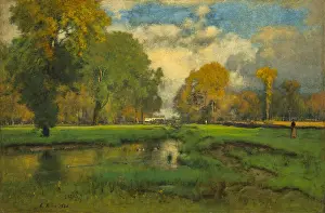 Green Prints: October, 1882-86, by George Inness