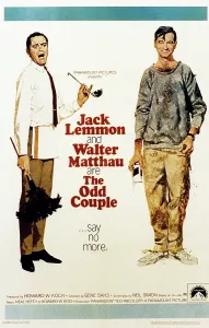 Sweatshirt Prints: THE ODD COUPLE, Jack Lemmon, Walter Matthau, 1968