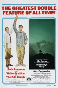 Lemmon Prints: THE ODD COUPLE, ROSEMARY'S BABY