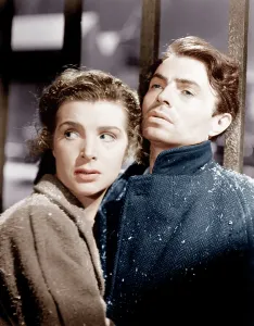 Kathleen Prints: ODD MAN OUT, from left: Kathleen Ryan, James Mason, 1947