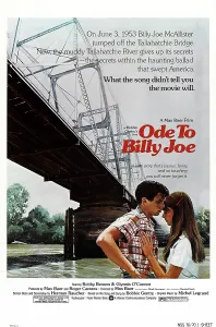Plaid Shirt Prints: ODE TO BILLY JOE, l-r: Robby Benson, Glynnis O'Connor on poster art, 1976