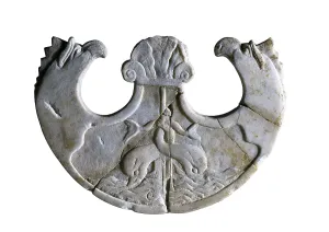 Crome Prints: Oecillum with figures of dolphins
