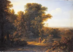 Idyllic Prints: Oedipus and Antigone near the Grove of the Eumenides