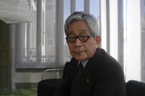 OEKenzaburo (1935). Writer. 2004. Oscar Elias/AISA/Everett Collection (184180)**US SALES ONLY**