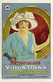 Porthole Prints: THE OFF-SHORE PIRATE, Viola Dana, 1921