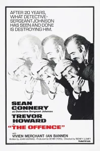Rage Prints: THE OFFENCE, US poster, from left: Ian Bannen, Sean Connery, 1972
