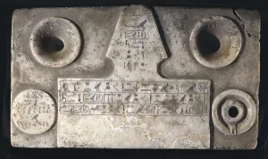 Saqqara Prints: Offering Table. 2323 -2150 BC. 6th Dynasty