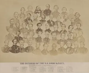 Confederates Prints: Officers of the Confederate States Army and Navy