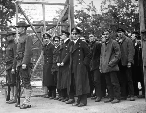 December Prints: Officers and crew of the German submarine U