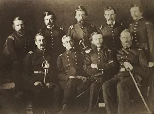 Siege Prints: Officers of U.S. Garrison, Fort Sumter