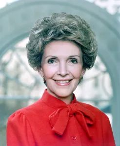 Presidents Wives Prints: Official Portrait of First Lady Nancy Reagan. February 1, 1983