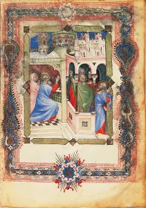 Expulsion Prints: From the Offiziolo of Gian Galeazzo Visconti Rejection of Joachims Sacrifice