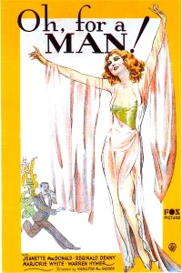 Musical Prints: OH, FOR A MAN!, US poster, Jeanette MacDonald