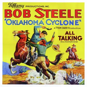 Music Prints: OKLAHOMA CYCLONE, US lobbycard, Bob Steele, 1930
