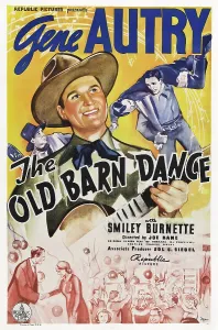 Gene Prints: THE OLD BARN DANCE, US poster, Gene Autry, 1938