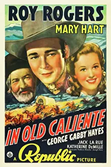 Images Dated 12th May 2008: IN OLD CALIENTE, George Gabby Hayes, Roy Rogers, Mary Hart, 1939
