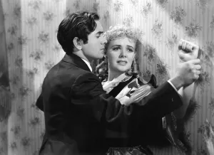 IN OLD CHICAGO, from left: Tyrone Power, Alice Faye, 1938, TM & Copyright 20th Century Fox Film Corp./courtesy Everett Collection