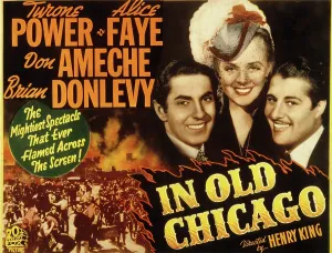Newscannerlg Prints: IN OLD CHICAGO, Tyrone Power, Alice Faye