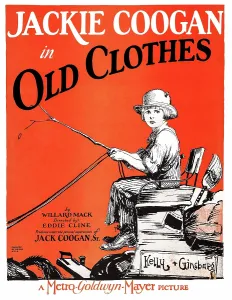 Jackie Prints: OLD CLOTHES, US poster, Jackie Coogan, 1925